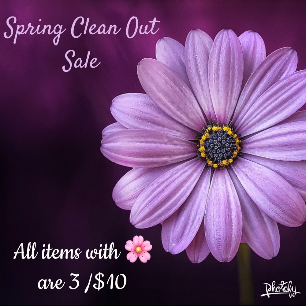 Spring clean out sale!!!!
